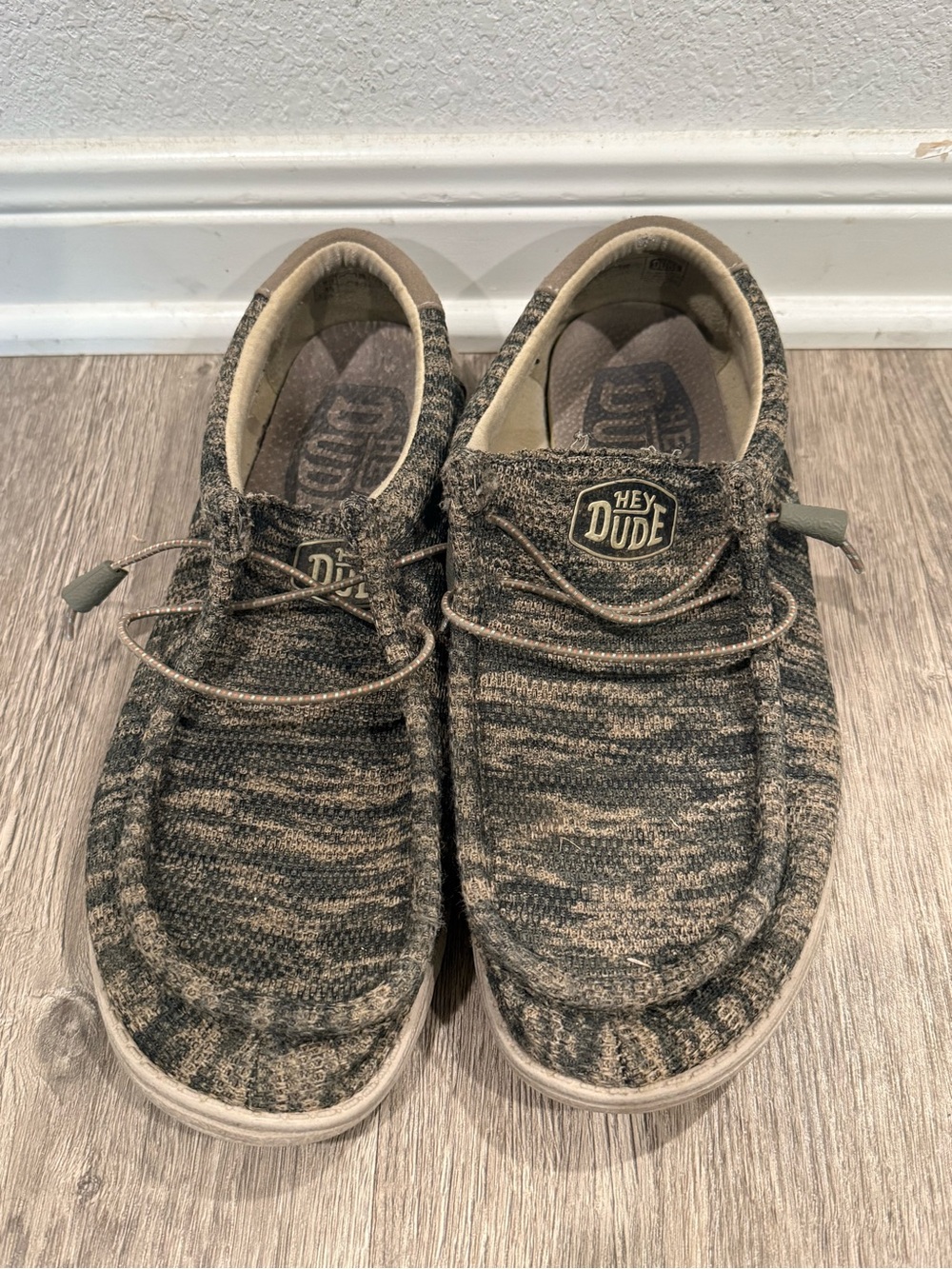 Hey Dude Men's Camo shoes size 12